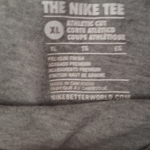 The nike tee mens xl plus signs - Picture 4 of 10